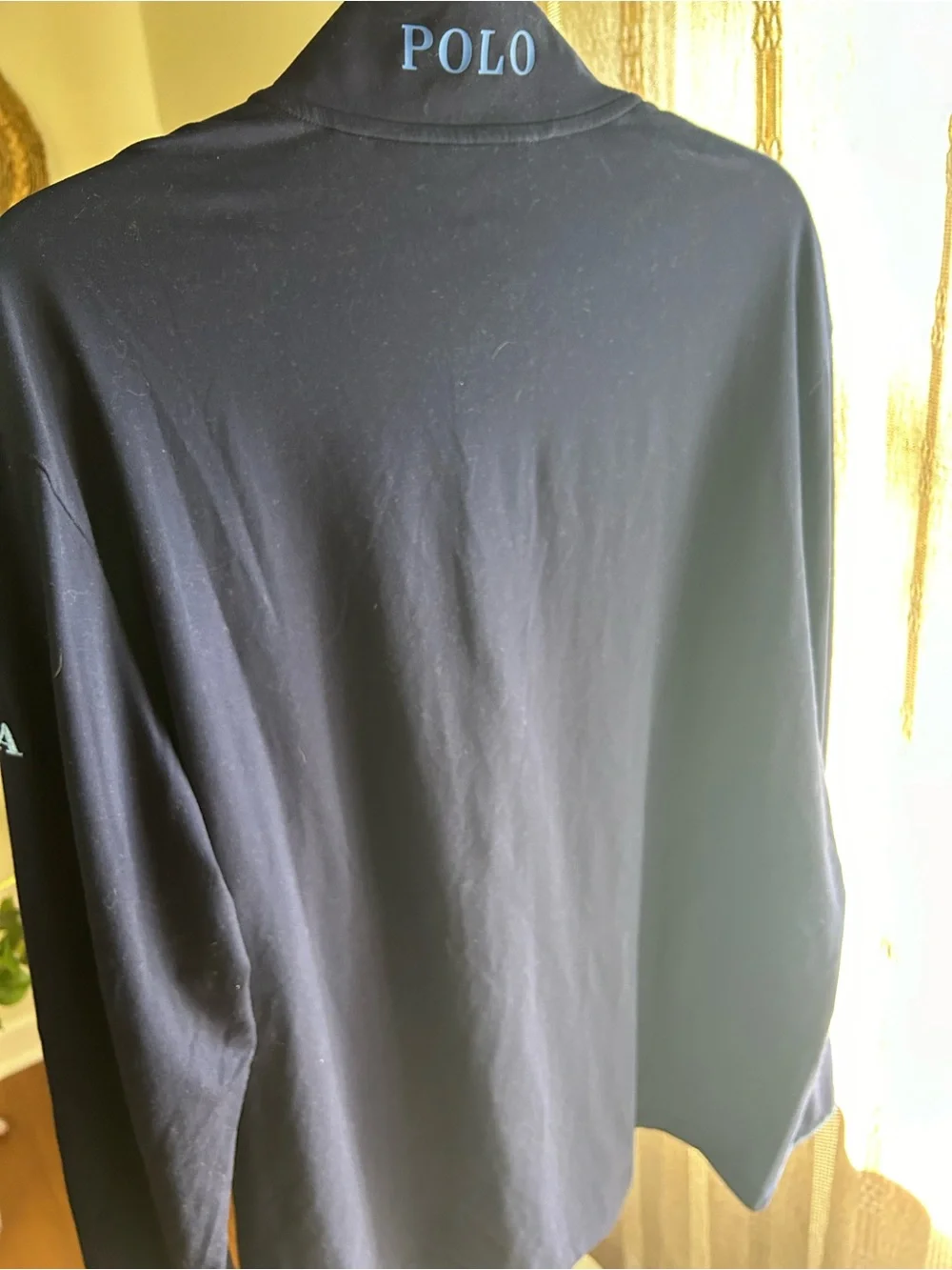 Polo by Ralph Lauren Navy Blue Golf Quarter-Zip Pullover
